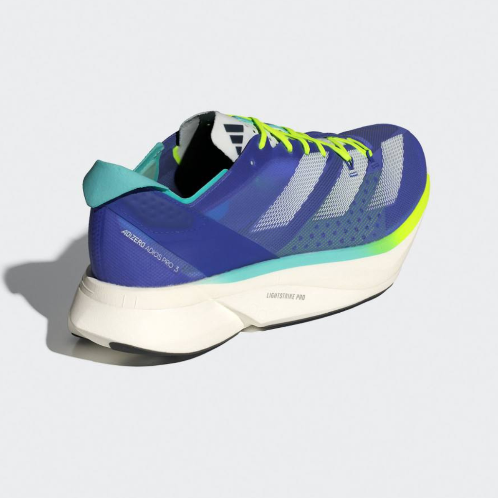 Adidas Adizero Adios Pro 3 - Azul Royal/Verde Neon