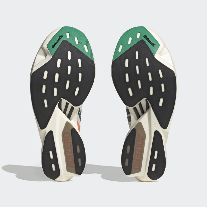 Adidas Adizero Adios Pro 3 - Branco/Preto/Fusão Coral